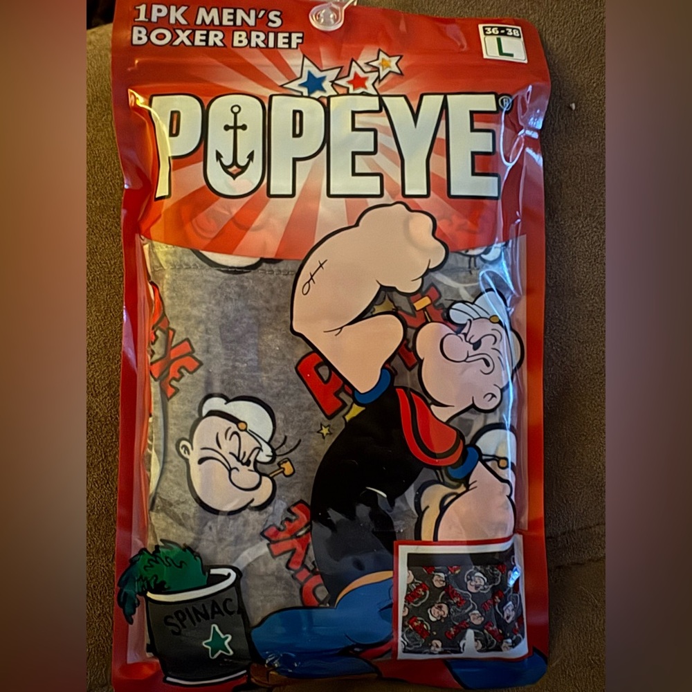Men's Boxer Brief - Popeye, the sailor man